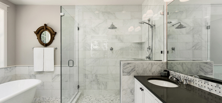 bathroom shower door installation in Camp Pendleton South